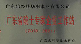 喜訊！華洲木業(yè)獲批建立廣東省院士專家（企業(yè)）工作站